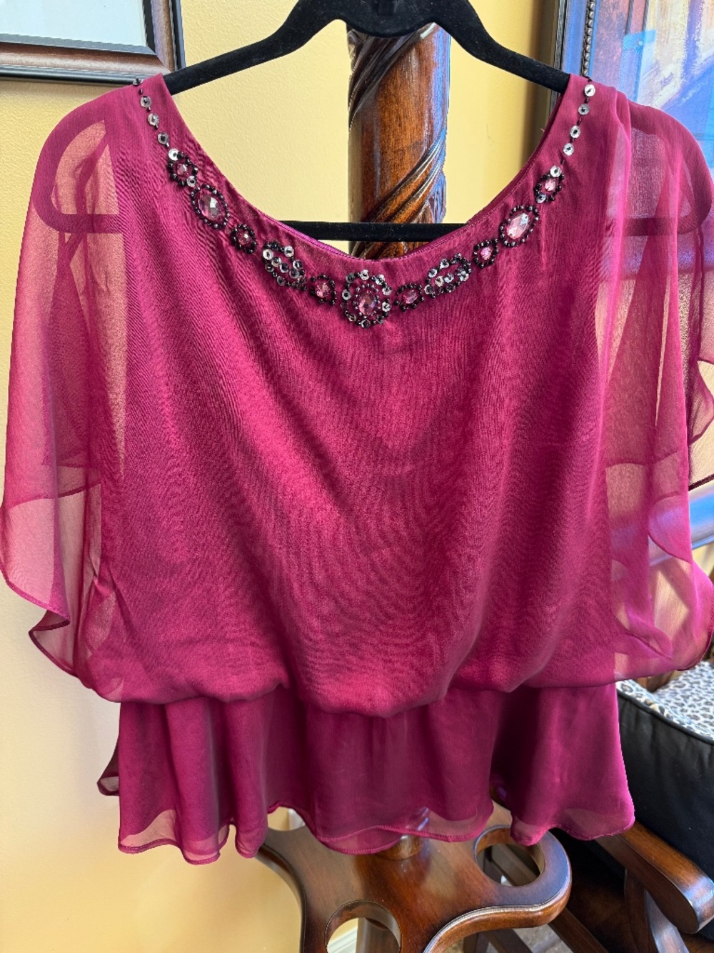 Beautiful embellished top